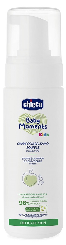 CHICCO BABY MOMENTS SHAMPOO BALSAMO KIDS 150 ML - Fontenova srl