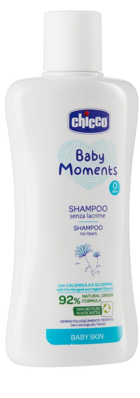 CHICCO BABY MOMENTS SHAMPOO SENZA LACRIME 200 ML - Fontenova srl