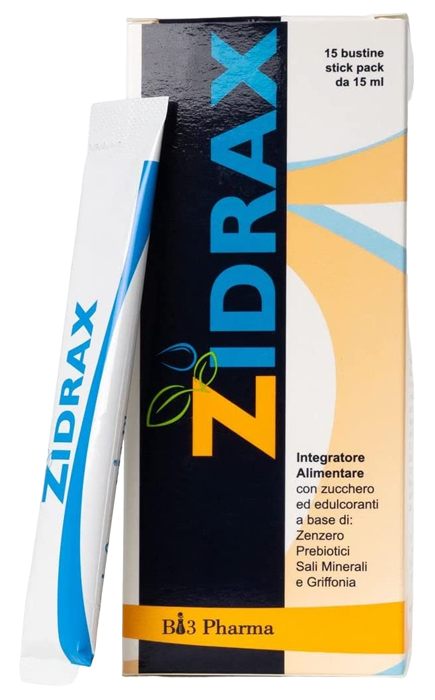 ZIDRAX 15 BUSTINE STICK PACK - Fontenova srl