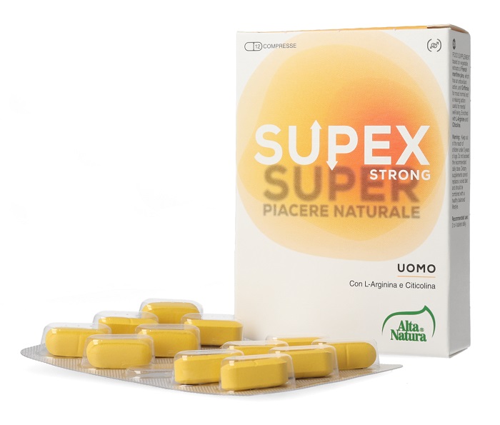 SUPEX STRONG UOMO 12 COMPRESSE - Fontenova srl