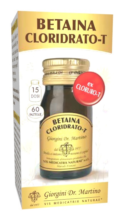 BETAINA CLORIDRATO-T 60 PASTIGLIE - Fontenova srl