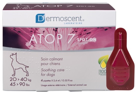 ATOP 7 SPOT-ON DOGS&CATS 20-40 KG 4 PIPETTE X 2,4 ML - Fontenova srl