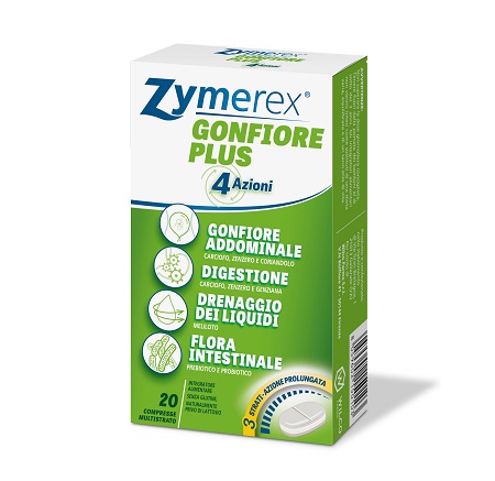 ZYMEREX GONFIORE PLUS 20 COMPRESSE - Fontenova srl