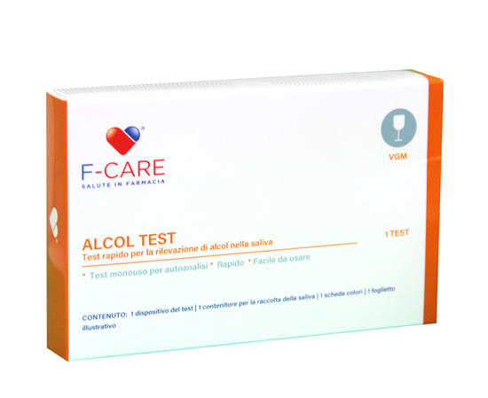 F CARE ALCOHOL TEST RAPIDO DIPSTICK - Fontenova srl