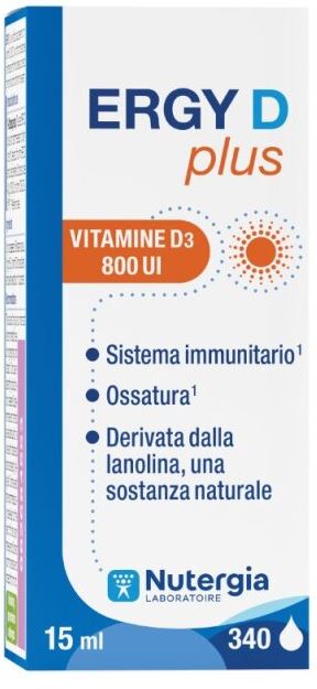ERGY D PLUS 15 ML - Fontenova srl