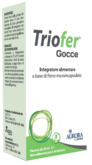 TRIOFER GOCCE 30 ML - Fontenova srl
