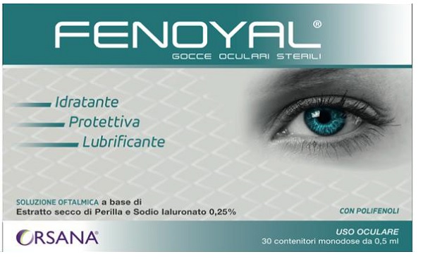 GOCCE OCULARI FENOYAL 30 CONTENITORI MONODOSE DA 0,5 ML - Fontenova srl