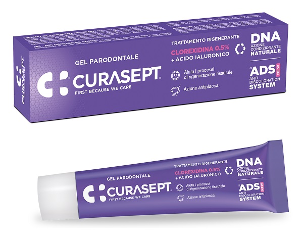 CURASEPT GEL PARODONTALE ADS DNA TRATTAMENTO RIGENERANTE 30 ML - Fontenova srl