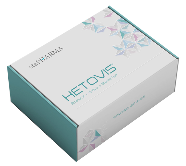KETOVIS BOX 1 IDROVIS 20 BUSTINE + 1 AMINOVIS 30 BUSTINE + 1 SHAKER - Fontenova srl