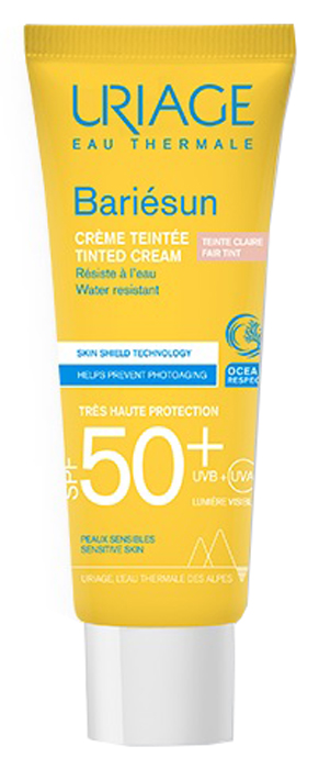 URIAGE EAU THERMALE BARIESUN SPF50+ CREME CLAIRE TEINTEE 50 ML - Fontenova srl