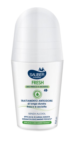 SAUBER FRESH DEODORANTE ROLL-ON 50 ML - Fontenova srl
