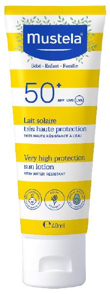 MUSTELA LATTE SOLARE 40 ML - Fontenova srl