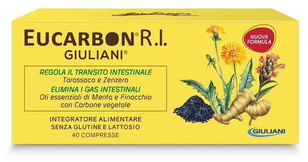 EUCARBON RI 40 COMPRESSE - Fontenova srl