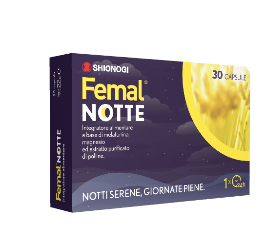FEMAL NOTTE 30 CAPSULE - Fontenova srl