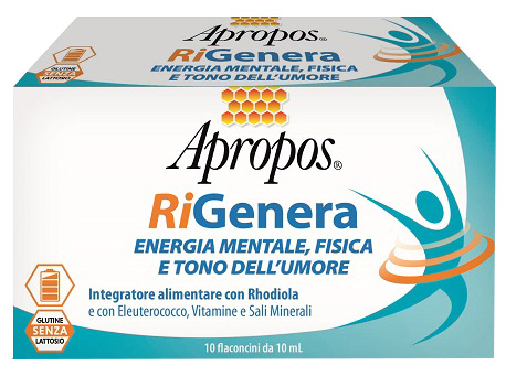 APROPOS RIGENERA ENERGIA FISICA E MENTALE 10 FLACONCINI 10 ML - Fontenova srl