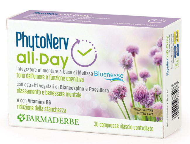 PHYTONERV ALL DAY 30 COMPRESSE - Fontenova srl