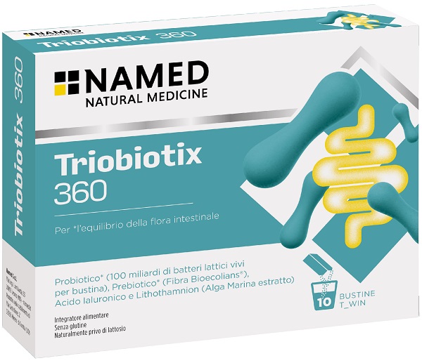 TRIOBIOTIX360 10 BUSTINE DA 4 G CON EDULCORANTE - Fontenova srl
