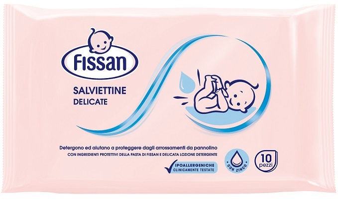 FISSAN SALVIETTE VIAGGIO 10 PEZZI - Fontenova srl