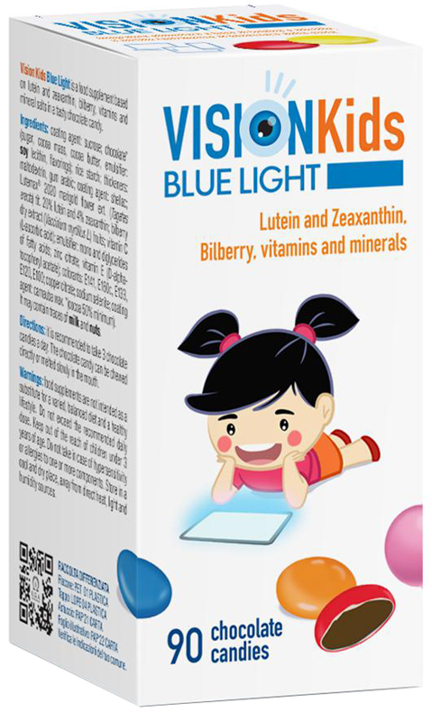 VISION KIDS BLUE LIGHT 90 CONFETTI DA 1 G - Fontenova srl