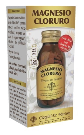 MAGNESIO CLORURO 150 PASTIGLIE - Fontenova srl