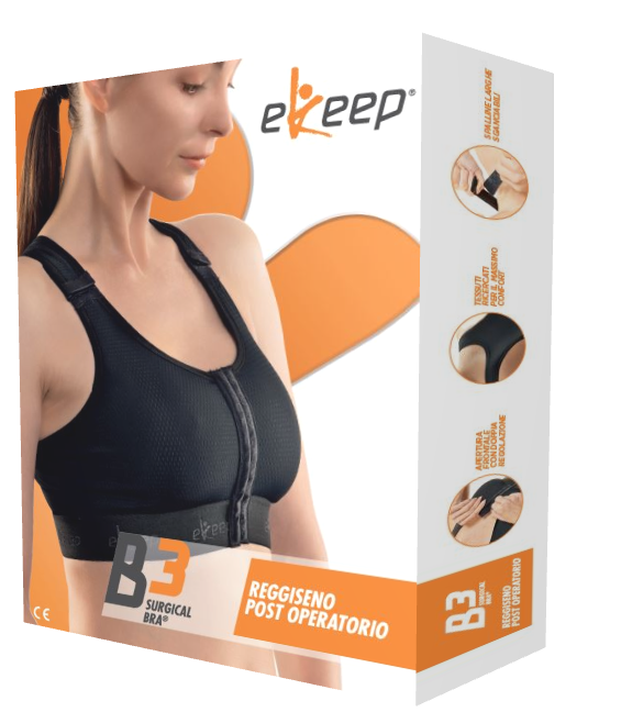 REGGISENO POST OPERATORIO EKEEP B3 SURGICAL BRA TAGLIA 04 - Fontenova srl