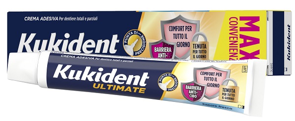 KUKIDENT ULTIMATE FRESCO CREMA ADESIVA 40 G - Fontenova srl