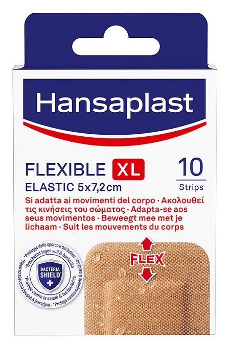 CEROTTO HANSAPLAST ELASTIC GINOCCHIA&GOMITI 10 PEZZI - Fontenova srl