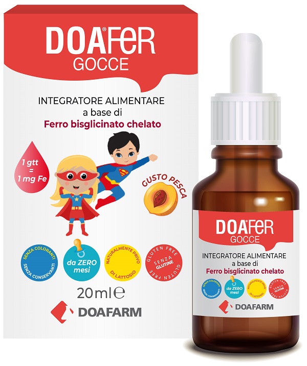 DOAFER GOCCE 20 ML - Fontenova srl