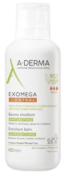 EXOMEGA CONTROL BALSAMO EMOLLIENTE 400 ML - Fontenova srl