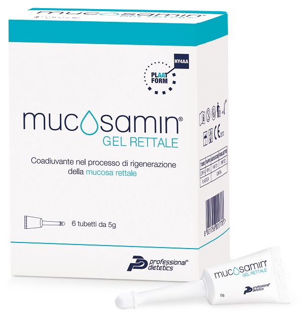 GEL RETTALE MUCOSAMIN 6 TUBETTI X 5 G - Fontenova srl