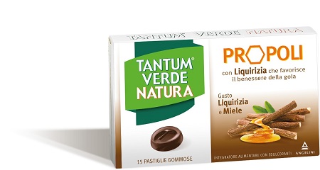 TANTUM VERDE NATURA 15 PASTIGLIE LIQUIRIZIA - Fontenova srl