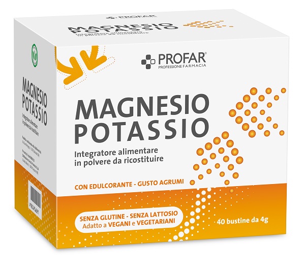 PROFAR MAGNESIO POTASSIO AGRUMI 40 BUSTE - Fontenova srl