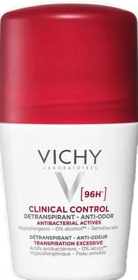 VICHY DEODORANTE CLINICAL CONTROL 96H ROLL 50 ML - Fontenova srl