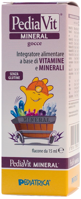 PEDIAVIT MINERAL GOCCE 15 ML - Fontenova srl