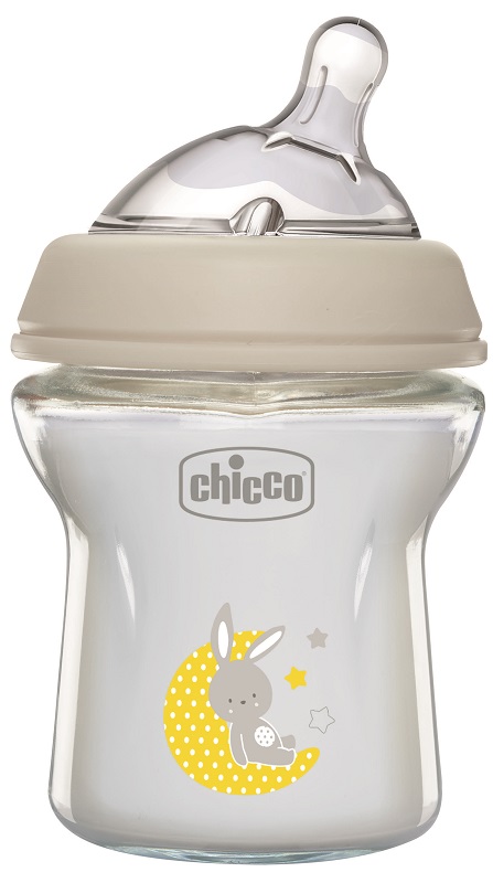 CHICCO BIBERON NAT FEEL VETRO 0M+ 150 ML - Fontenova srl