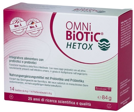 OMNI BIOTIC HETOX 14 BUSTINE DA 6 G - Fontenova srl