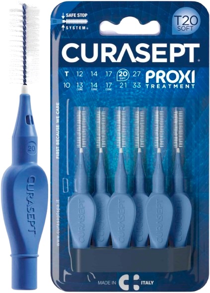 CURASEPT PROXI T20 SOFT BLUE 6 PEZZI - Fontenova srl