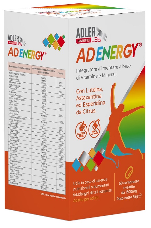 ADENERGY 50 COMPRESSE - Fontenova srl