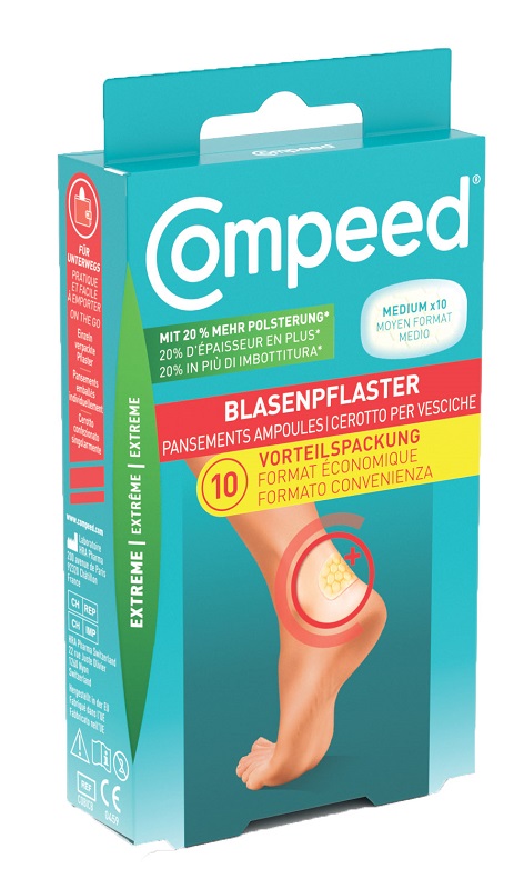 CEROTTI COMPEED PER VESCICHE MEDIO EXTREME 10 PEZZI - Fontenova srl