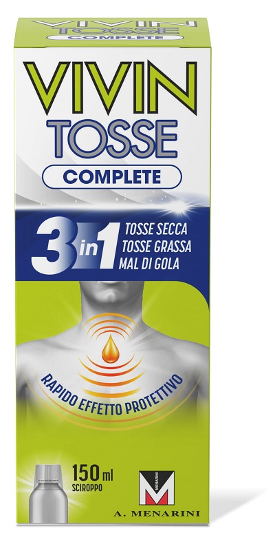 VIVIN TOSSE COMPLETE SCIROPPO PER TOSSE 150 ML - Fontenova srl