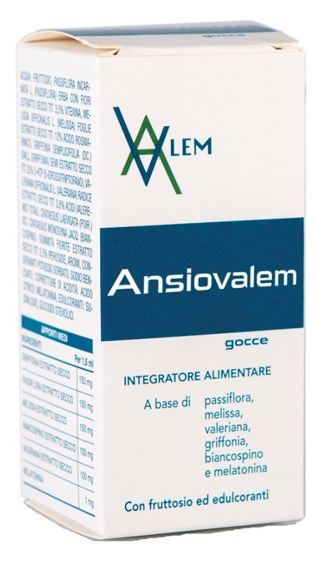 ANSIOVALEM 30 ML - Fontenova srl