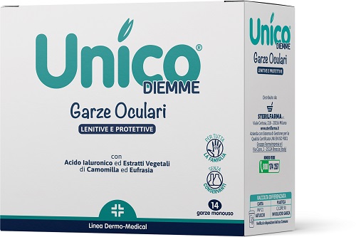 UNICO GARZE OCULARI 14 PEZZI - Fontenova srl