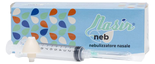 NASIR NEB KIT CON 1 UGELLO NASIR NEBULIZZATORE + 1 SIRINGA 10 ML LLC + 1 AGO - Fontenova srl