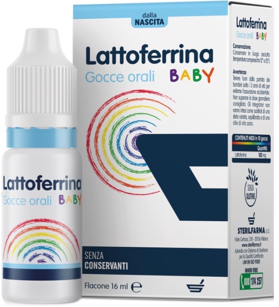 LATTOFERRINA BABY GOCCE ORALI 16 ML - Fontenova srl