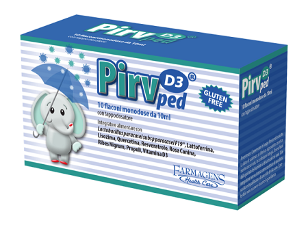 PIRV D3 PED 10 FLACONI MONODOSE - Fontenova srl
