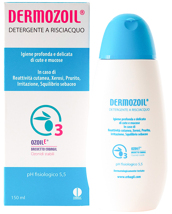 DERMOZOIL DETERGENTE A RISCIACQUO 150 ML - Fontenova srl
