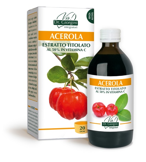 ACEROLA ESTRATTO TITOLATO AL 50% 200 ML - Fontenova srl