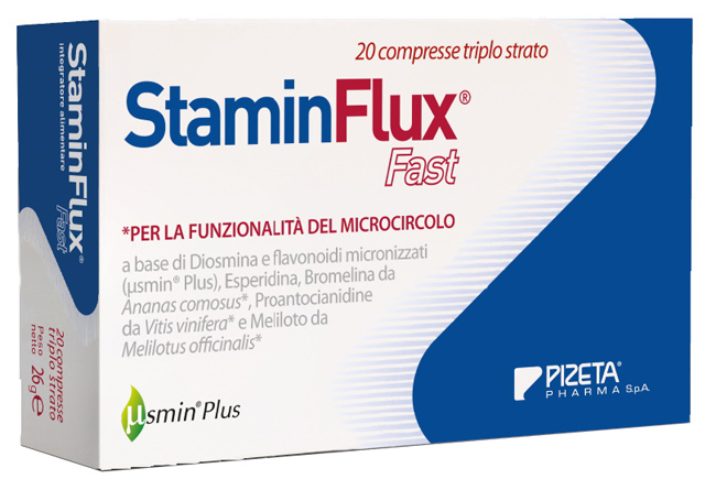 STAMINFLUX FAST 20 COMPRESSE - Fontenova srl