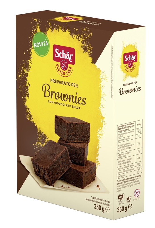 SCHAR PREPARATO PER BROWNIES CON CIOCCOLATO BELGA 350 G - Fontenova srl