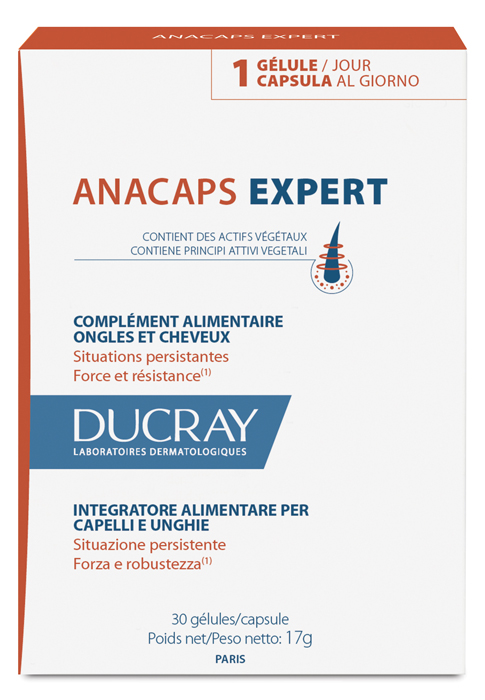 DUCRAY ANACAPS EXPERT CAPELLI E UNGHIE 30 CAPSULE - Fontenova srl